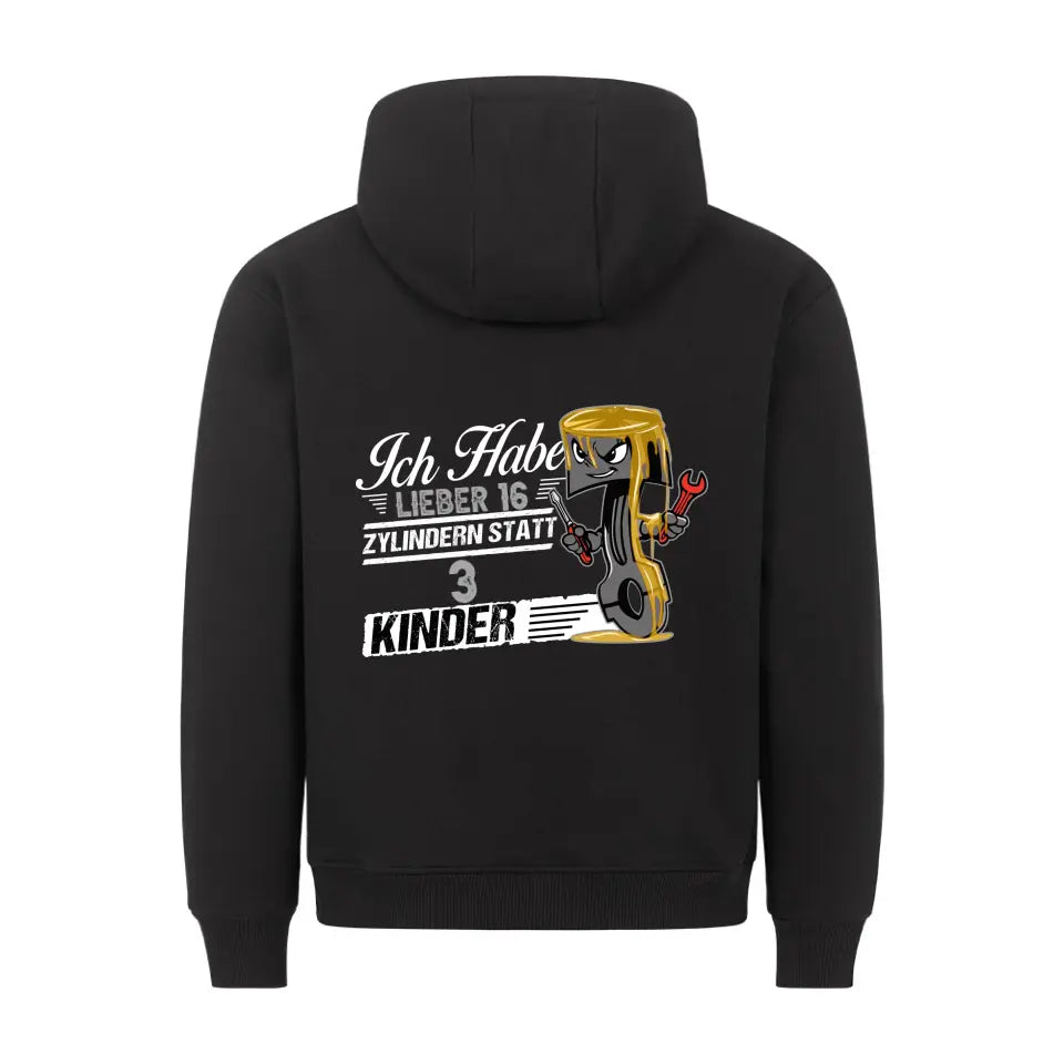 Zylinder statt Kinder - Hoodie