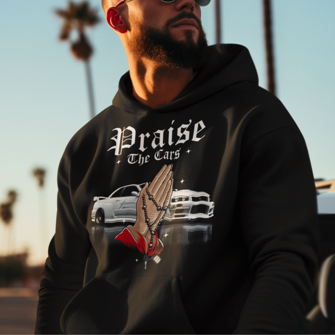 „Praise the Cars“ - Oversized Hoodie