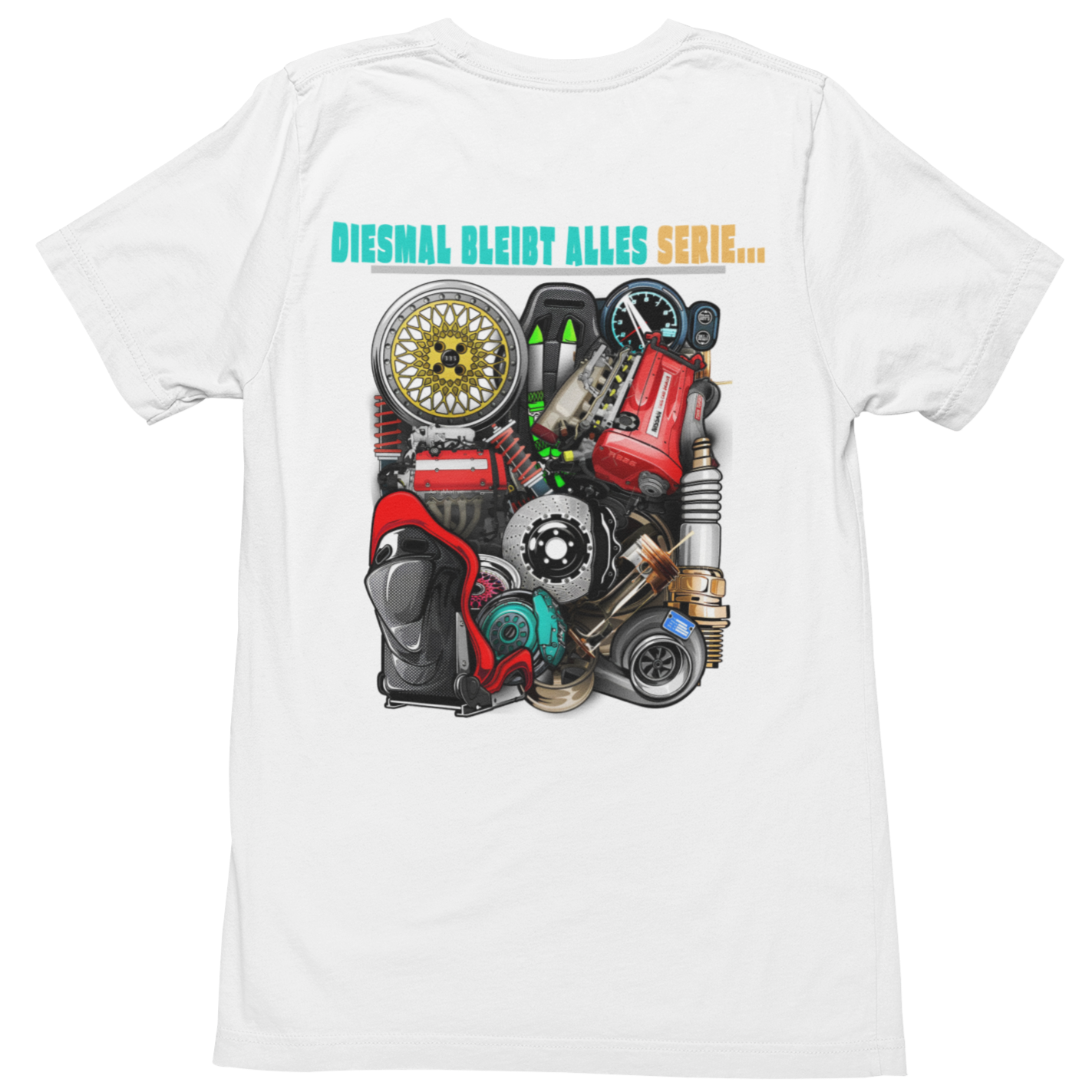 "Car Parts" - Oversized T-Shirt