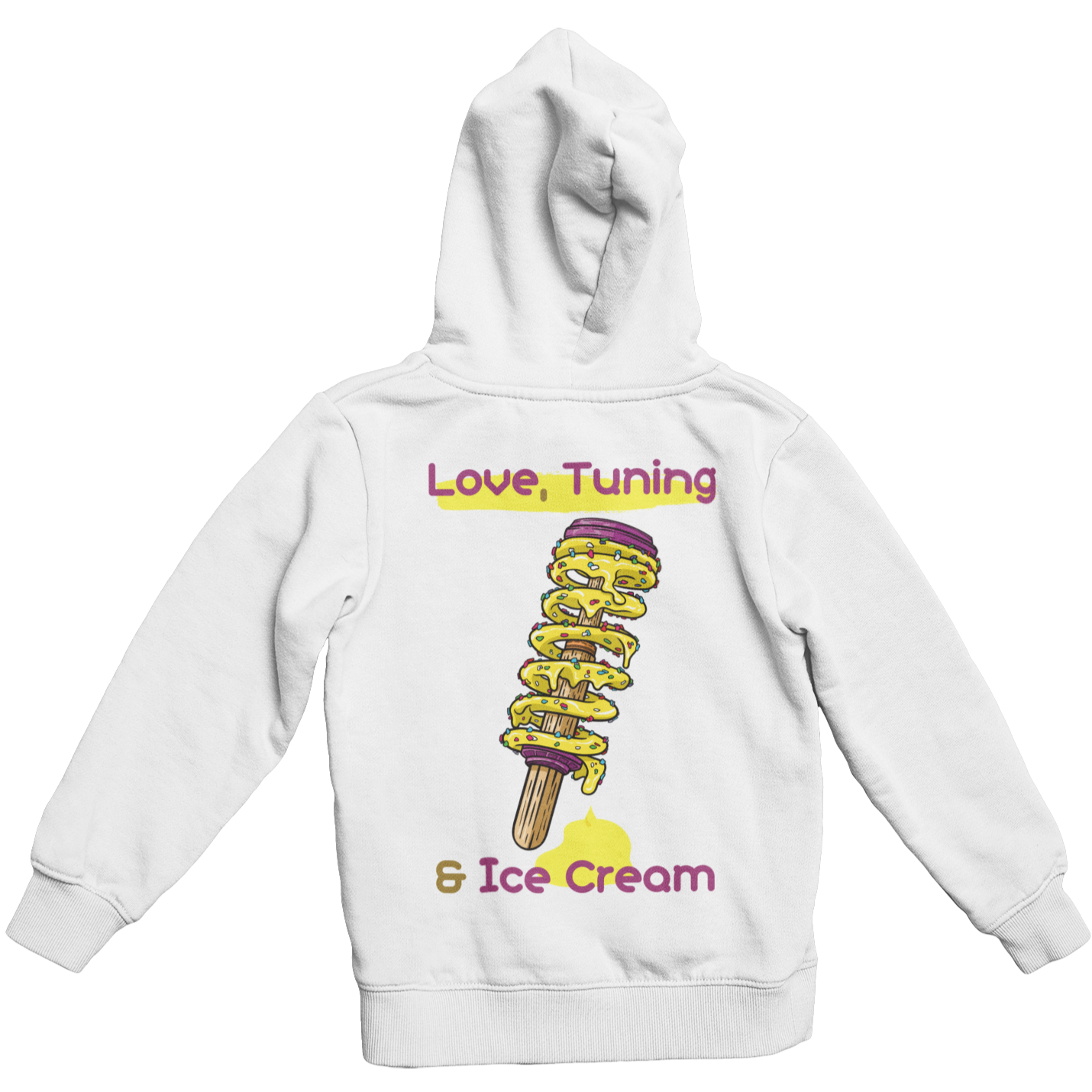 "Love, Tuning & Ice Cream" - Hoodie