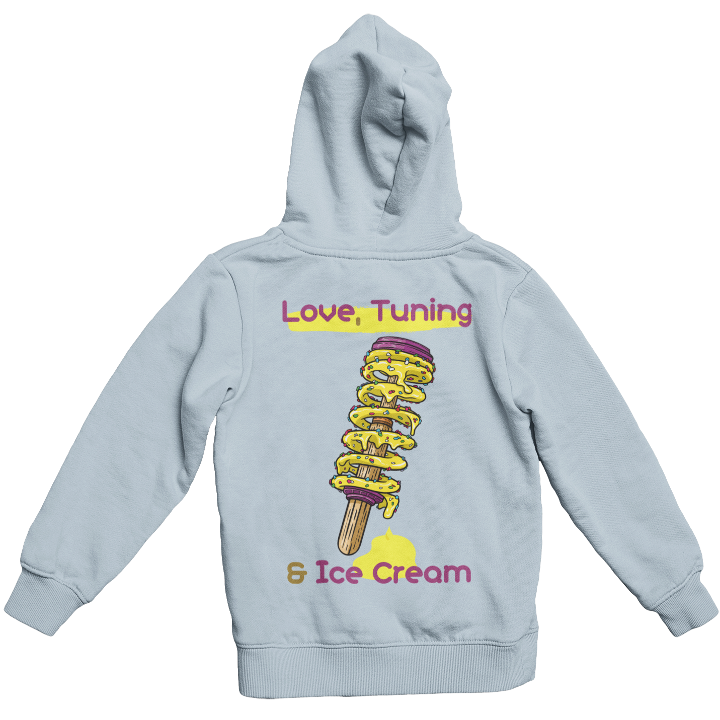 "Love, Tuning & Ice Cream" - Hoodie