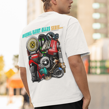 "Car Parts" - Oversized T-Shirt