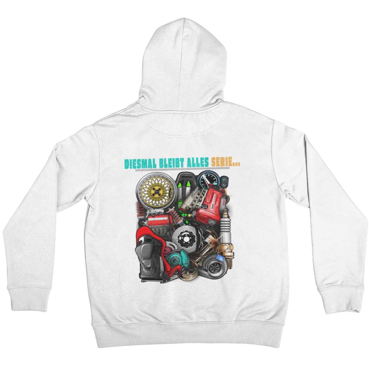 "Car Parts" - Oversized Hoodie