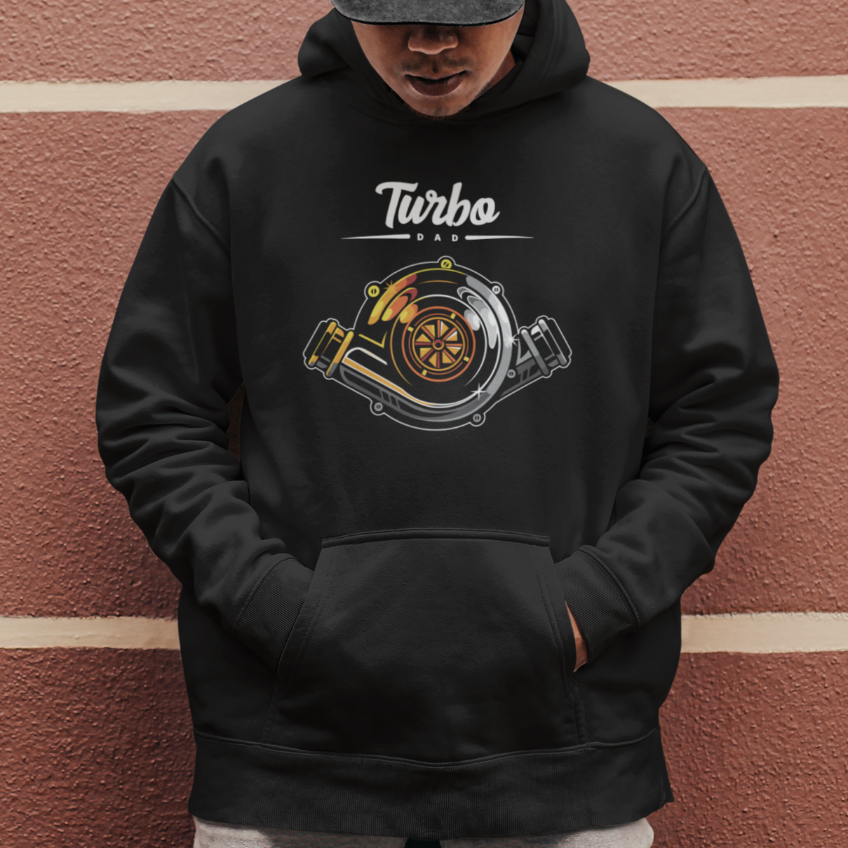 "Turbo Dad" - Oversized Hoodie