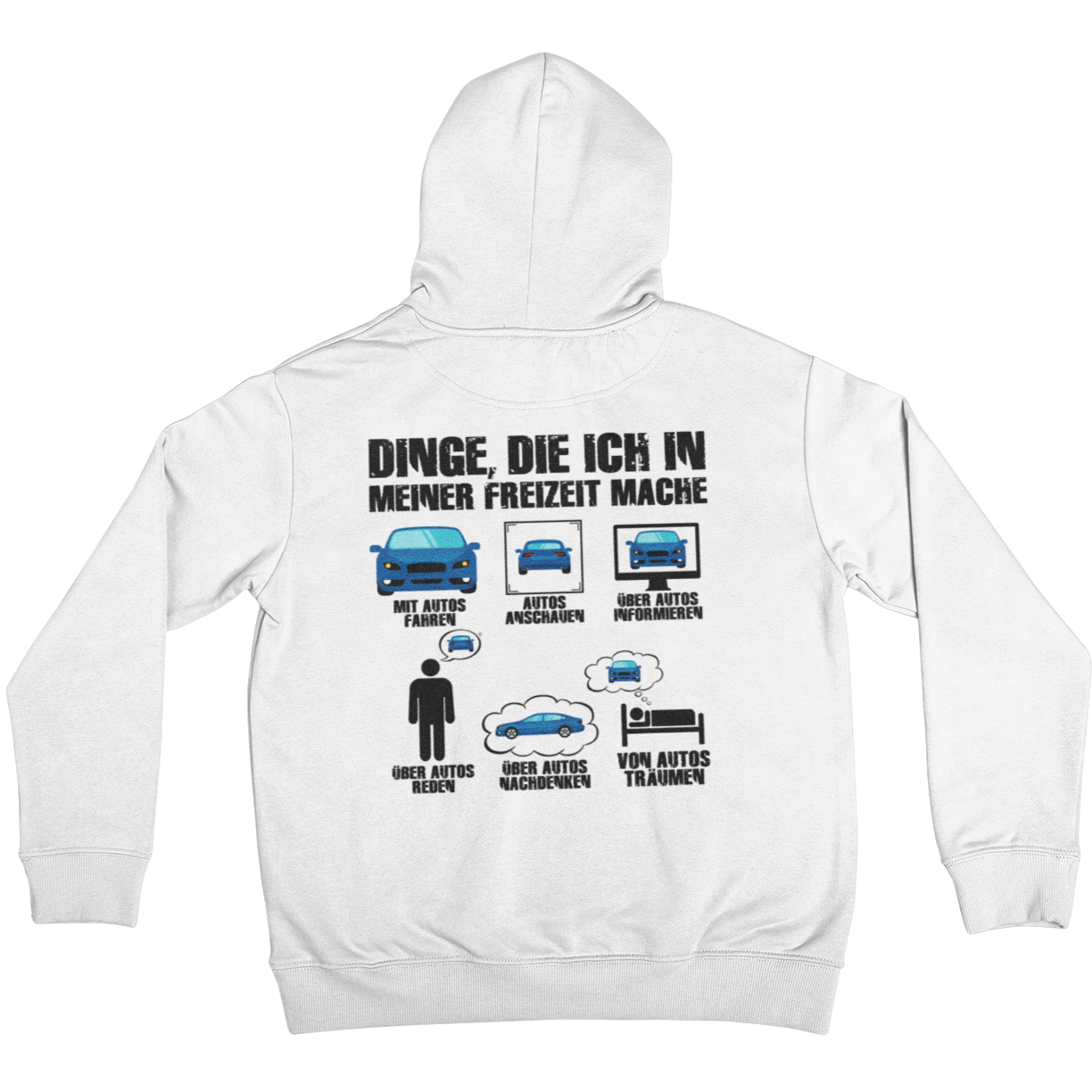 "In meiner Freizeit" - Oversized Hoodie