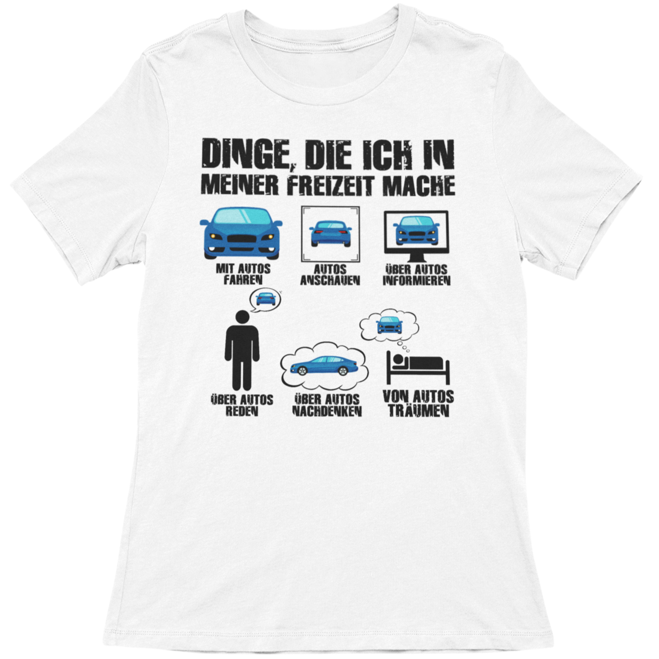 "In meiner Freizeit" - Oversized T-Shirt